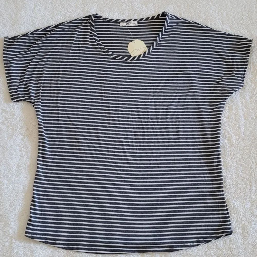Prospect Blvd Striped Tee - NWT